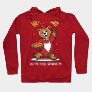Paws and pepperoni Hoodie